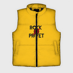 Мужской жилет Rock privet, цвет: 3D-черный