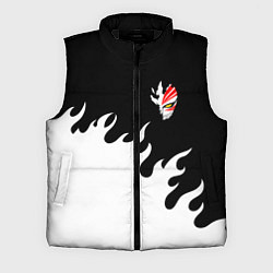 Мужской жилет BLEACH FIRE БЛИЧ ОГОНЬ, цвет: 3D-черный