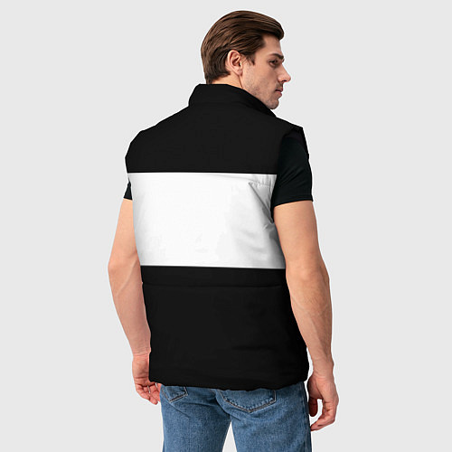 Мужской жилет Дайте кофе / 3D-Черный – фото 4
