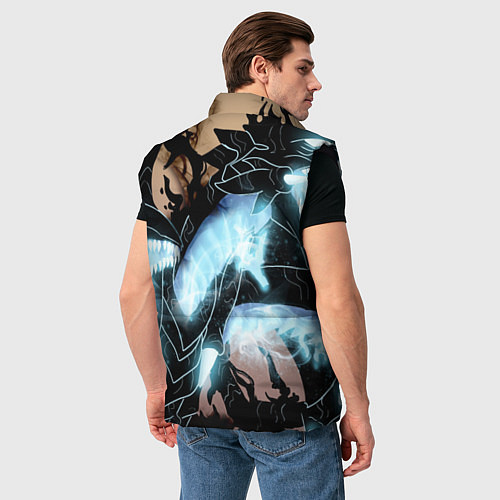 Мужской жилет Solo leveling / 3D-Черный – фото 4