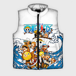 Мужской жилет ONE PIECE ВАН ПИС МОРЕ, цвет: 3D-светло-серый