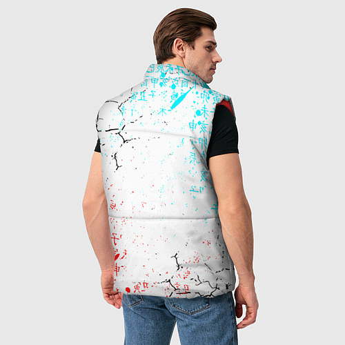 Мужской жилет СОН ДЖИН ВУ SOLO LEVELING / 3D-Красный – фото 4