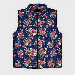 Мужской жилет Розы и Ромашки, цвет: 3D-красный