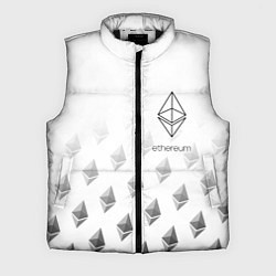 Мужской жилет ETHEREUM ЭФИРИУМ ЭФИР, цвет: 3D-черный