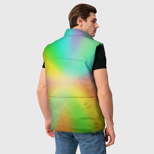 Мужской жилет Крутой единорог / 3D-Черный – фото 4