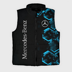 Мужской жилет Mercedes Мерседес Неон, цвет: 3D-черный
