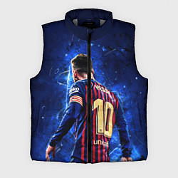 Мужской жилет Leo Messi Лео Месси 10, цвет: 3D-светло-серый