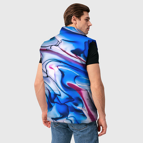 Мужской жилет ТАЙ ДАЙ ОКЕАН ЧЕРНИЛ / 3D-Черный – фото 4