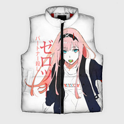 Мужской жилет Zero Two, Darling in the Franx, цвет: 3D-красный