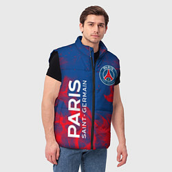 Мужской жилет ФК ПСЖ PARIS SAINT GERMAIN, цвет: 3D-черный — фото 2