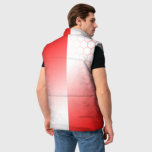 Мужской жилет FC AJAX AMSTERDAM ФК АЯКС / 3D-Светло-серый – фото 4