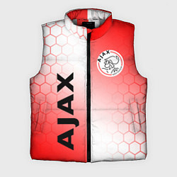 Мужской жилет FC AJAX AMSTERDAM ФК АЯКС, цвет: 3D-светло-серый