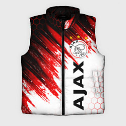 Мужской жилет FC AJAX AMSTERDAM ФК АЯКС, цвет: 3D-черный