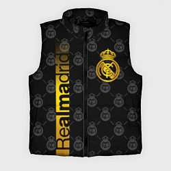 Мужской жилет РЕАЛ МАДРИД GOLD ЗОЛОТО, цвет: 3D-черный