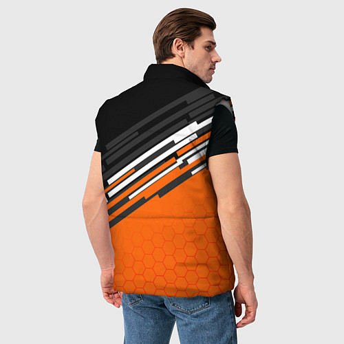 Мужской жилет ФК ВАЛЕНСИЯ SPORT СПОРТ / 3D-Светло-серый – фото 4