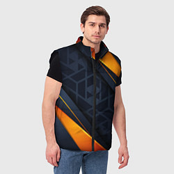 Мужской жилет BLACK ORANGE, цвет: 3D-черный — фото 2