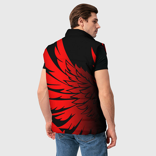 Мужской жилет YAMAHA ЯМАХА МОТОСПОРТ / 3D-Черный – фото 4