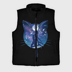 Мужской жилет Sailor Moon силуэт, цвет: 3D-черный