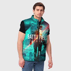 Мужской жилет Баттлфилд 2042, цвет: 3D-черный — фото 2
