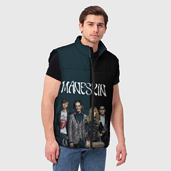 Мужской жилет Maneskin New heroes, цвет: 3D-черный — фото 2