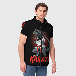 Мужской жилет KARATE T-REX, цвет: 3D-красный — фото 2