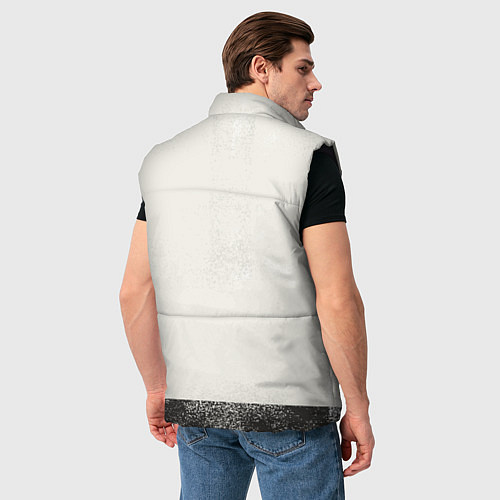 Мужской жилет Самурай на коне / 3D-Черный – фото 4