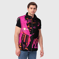 Мужской жилет Тайлер Дёрден с динамитом, цвет: 3D-светло-серый — фото 2