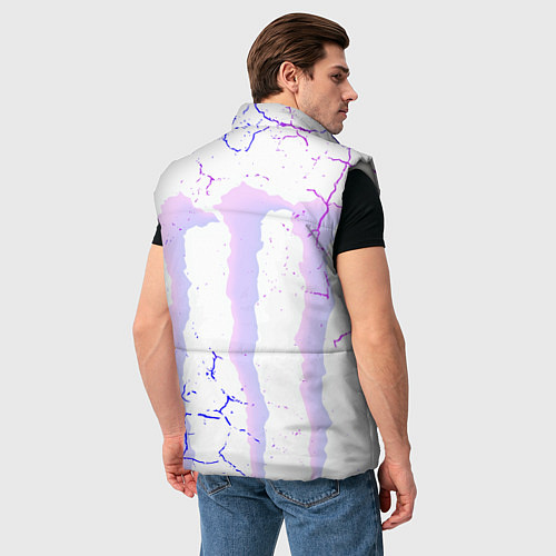 Мужской жилет MONSTER ENERGY МОНСТЕР / 3D-Светло-серый – фото 4