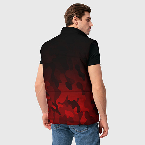 Мужской жилет DUCATI ДУКАТИ КАМУФЛЯЖ / 3D-Черный – фото 4
