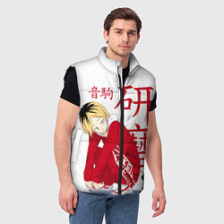 Мужской жилет Кенма Козуме, Haikyuu!!, цвет: 3D-черный — фото 2