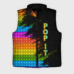 Мужской жилет ИГРУШКА POP it ПОП-ИТ, цвет: 3D-черный
