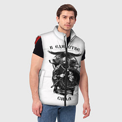 Мужской жилет В ЕДИНСТВЕ СИЛА, цвет: 3D-красный — фото 2