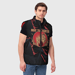 Мужской жилет MUAY THAI FIGHTER, цвет: 3D-красный — фото 2