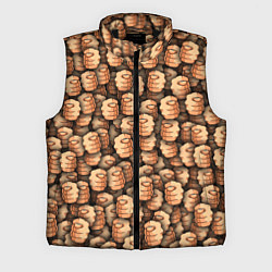 Мужской жилет Фиг вам, цвет: 3D-черный