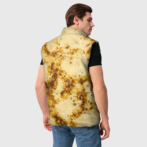 Мужской жилет Жареный блин / 3D-Черный – фото 4