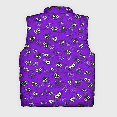 Мужской жилет Вредные паучки / 3D-Светло-серый – фото 2