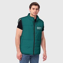 Мужской жилет Персонаж 001, цвет: 3D-светло-серый — фото 2