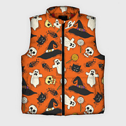 Мужской жилет Хэллоуинские шалости, цвет: 3D-красный