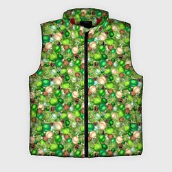 Мужской жилет Новогодние Игрушки украшения, цвет: 3D-красный