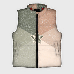 Мужской жилет Звезда на фоне АПВ 6 1 2, цвет: 3D-красный