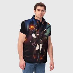 Мужской жилет Ху Тао Hu Tao, цвет: 3D-черный — фото 2