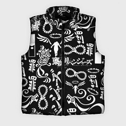 Мужской жилет ТОКИЙСКИЕ МСТИТЕЛИ ЛОГОБОМБИНГ TOKYO REVENGERS LOG, цвет: 3D-черный