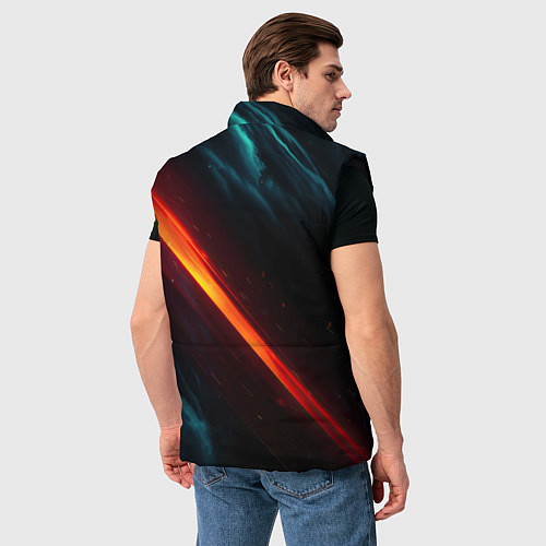 Мужской жилет BMW M PERFORMANCE NEON БМВ М НЕОН / 3D-Черный – фото 4