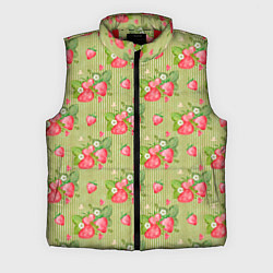 Мужской жилет Клубничка паттерн