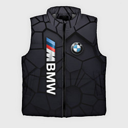 Мужской жилет BMW sport 3D плиты 3Д плиты, цвет: 3D-светло-серый