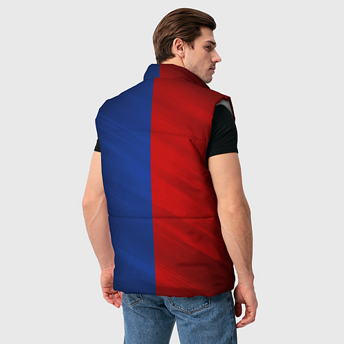 Мужской жилет Логотип Alpina / 3D-Светло-серый – фото 4