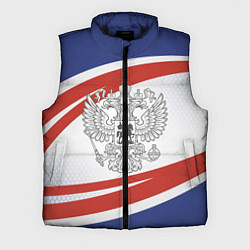 Мужской жилет Герб России, цвет: 3D-черный