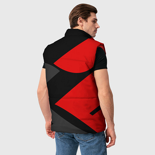 Мужской жилет SUZUKI СУЗУКИ RED LOGO / 3D-Красный – фото 4