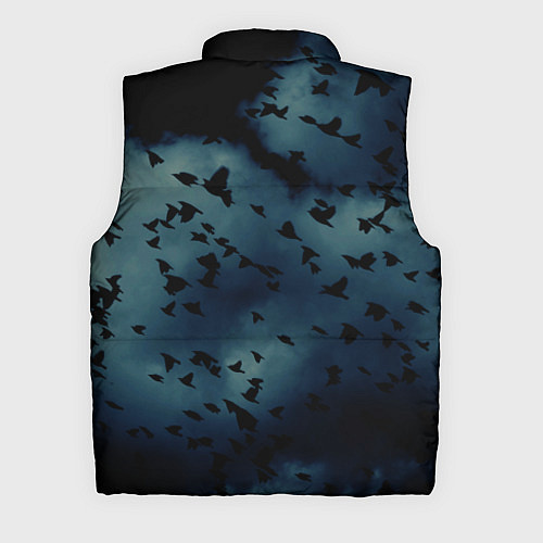 Мужской жилет Flock of birds / 3D-Светло-серый – фото 2