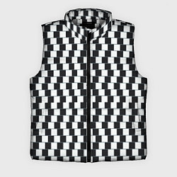 Мужской жилет Шахматная Иллюзия Искажения, цвет: 3D-светло-серый